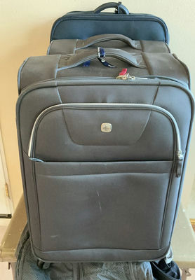 Two wheeled travel suitcases with interior organizers - Image 1 of 8