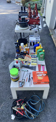 Automotive Tools, Car Care Supplies, and Motor Oil - Image 1 of 13