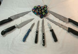 Assorted kitchen knives and iridescent magnetic balls - thumbnail 1 of 4