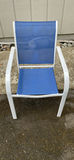 Patio Lounge Chair, Side Table and Metal Patio Chair - thumbnail 6 of 8