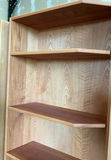 Two Tall solid Oak Bookshelves - thumbnail 7 of 8