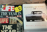 Northwest Passages map poster with vintage Life magazines and Corvette book - thumbnail 6 of 8