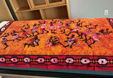 Assortment of Ethnic Textiles, inc Kilm pillow case - thumbnail 3 of 6