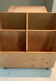 Rolling Wood Storage And Work Shop Table - thumbnail 1 of 5