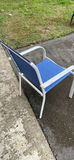 Patio Lounge Chair, Side Table and Metal Patio Chair - thumbnail 7 of 8