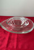 Three Glass Oval Bowls - thumbnail 1 of 3