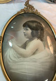3 Oval Framed Antique Photos Of Children - thumbnail 2 of 5