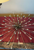 Chrome And White Contemporary Lamps, Wall Art - thumbnail 3 of 4