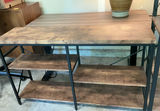 Wood Grain Metal Shelving - thumbnail 3 of 3