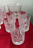 Cut-glass tumblers and highball glassed, ice-bucket - thumbnail 3 of 4
