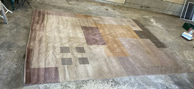 Geometric Pattern Area Rug - Image 1 of 10