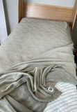 Three Hand Knit Throws, King Size Fleece Blanket - thumbnail 6 of 6