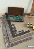 Drafting tools with metal straightedges and tapes - thumbnail 4 of 4