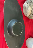 Decorative stone sculptures with potted plant and pedestal - thumbnail 5 of 5