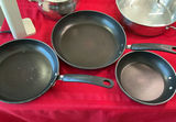 Cookware set: stainless steel pots with glass lids and nonstick frying pans - thumbnail 3 of 8