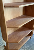 Two Tall solid Oak Bookshelves - thumbnail 2 of 8