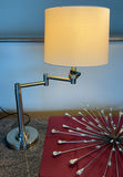 Chrome And White Contemporary Lamps, Wall Art - thumbnail 2 of 4
