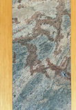 Rolling Oak Coffee Table, Granite Center - thumbnail 4 of 4