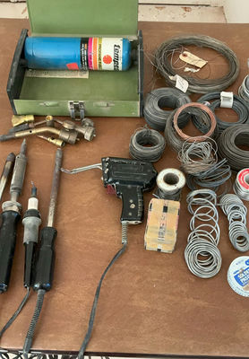Soldering Irons, Wire And Propane Burner - Image 1 of 6