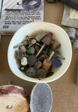 Dremel rotary tool with flex shaft and assorted accessories - thumbnail 4 of 5