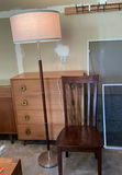 MCM Inspired Floor Lamp, Nice Wood Chair - thumbnail 1 of 4