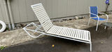 Patio Lounge Chair, Side Table and Metal Patio Chair - thumbnail 3 of 8