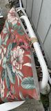 White metal Lawn Chairs with cushions - thumbnail 6 of 6