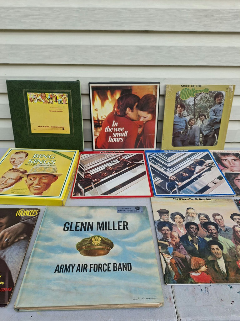 Collection of Vinyl Records and Music Albums - image 3 of 5
