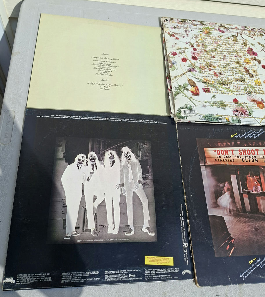 KISS, Chicago, Prince, and Elton John Vinyl Records - image 8 of 9