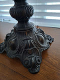 Stained Glass Table Lamp and Glass Oil Lamps - thumbnail 6 of 7