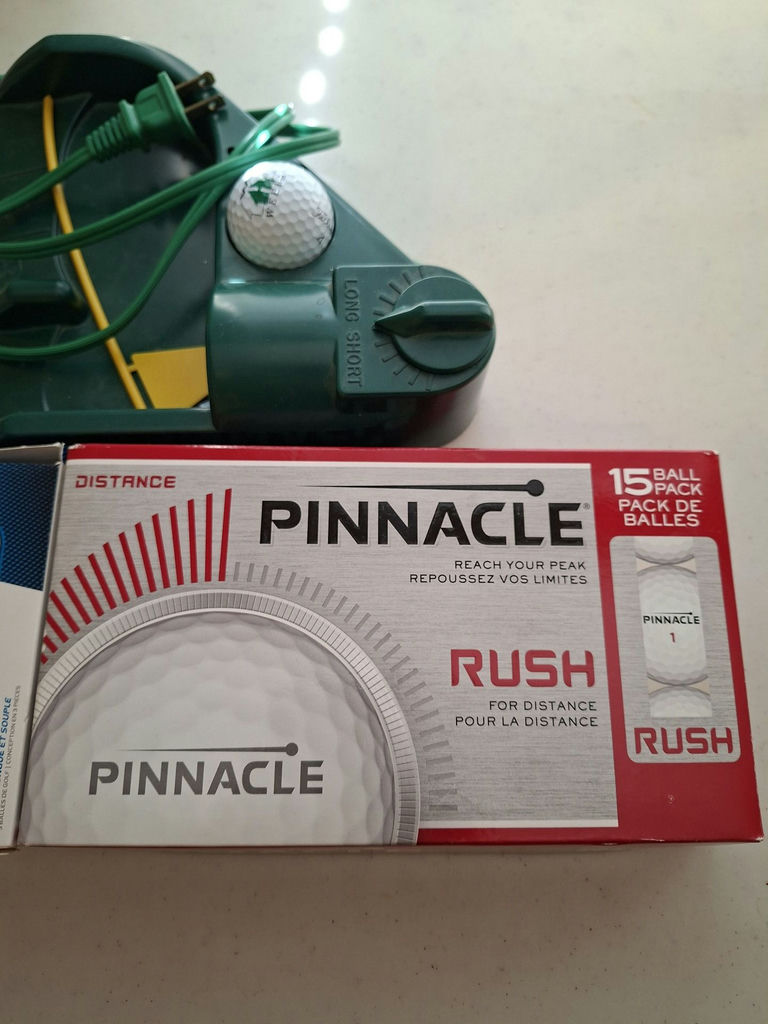 Golf Ball Return Trainer with TaylorMade JetSpeed and Pinnacle Rush Golf Balls - image 3 of 4
