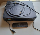 Hitachi VHS VCR with Remote and Coaxial Cable - thumbnail 1 of 9