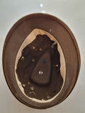 Vintage Brown Felt Hat with International Souvenir Pins - thumbnail 9 of 9