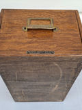Vintage Oak Card Catalog Drawer by The Office Specialty Mfg. Co. Ltd - thumbnail 5 of 6
