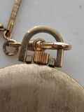 Vintage Swiss Made Caravelle Pocket Watch with Chain and Fob - thumbnail 7 of 9