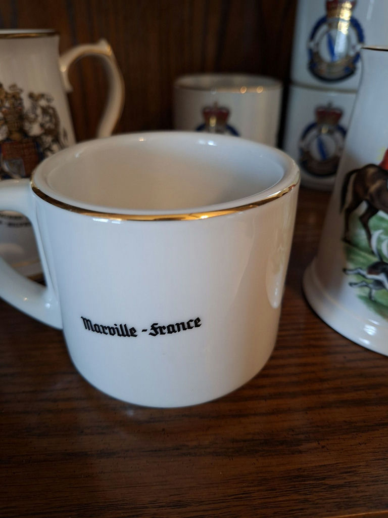 Collection of Ceramic Military and Hunting Theme Mugs and Tankards - image 4 of 9