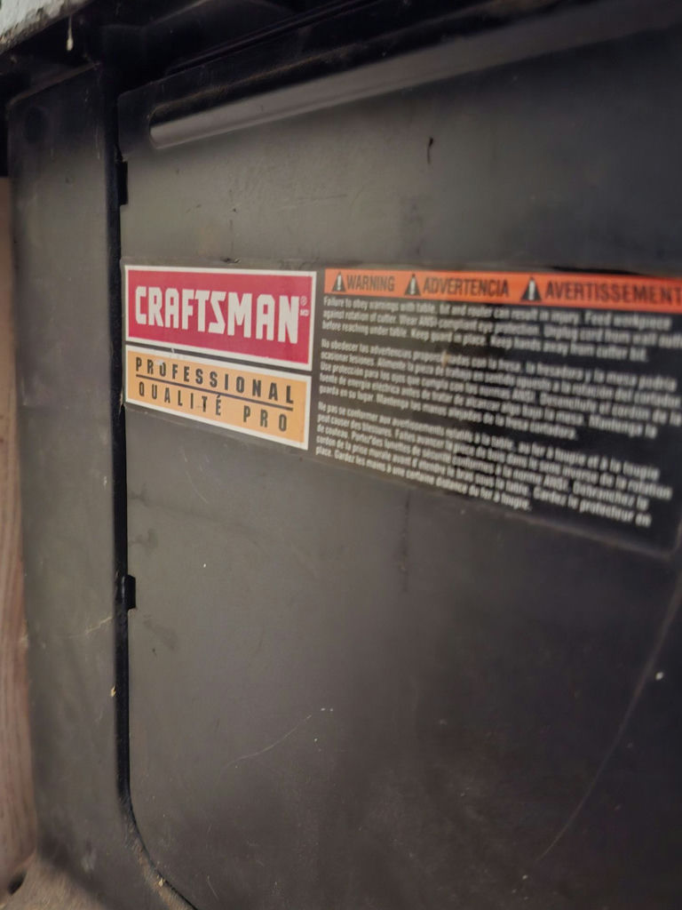 Craftsman Professional Router Table with Cabinet Stand - image 7 of 8