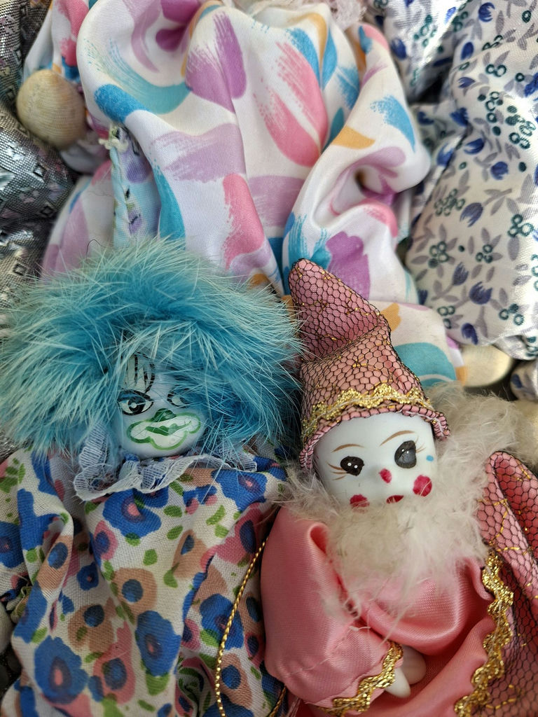 Collection of Clown Dolls and Figurines - image 9 of 10