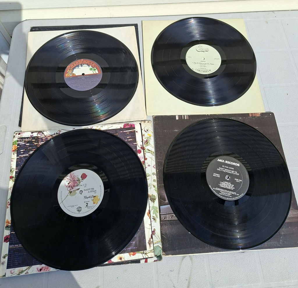 KISS, Chicago, Prince, and Elton John Vinyl Records - image 4 of 9