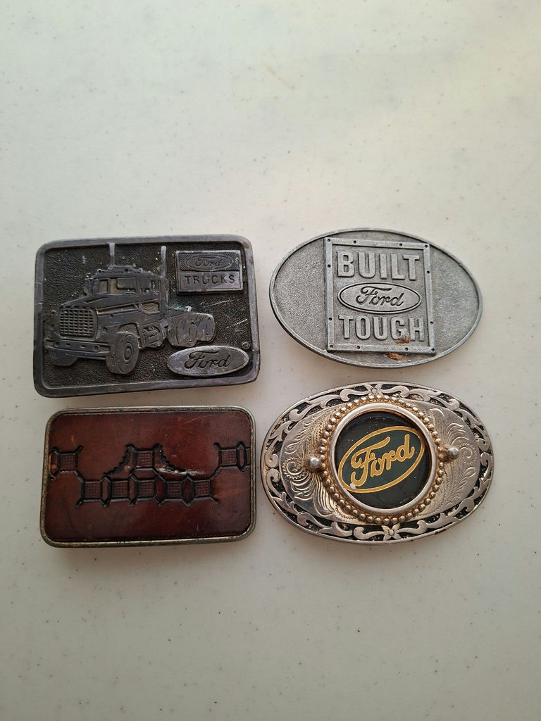Collection of Ford Belt Buckles - image 1 of 4
