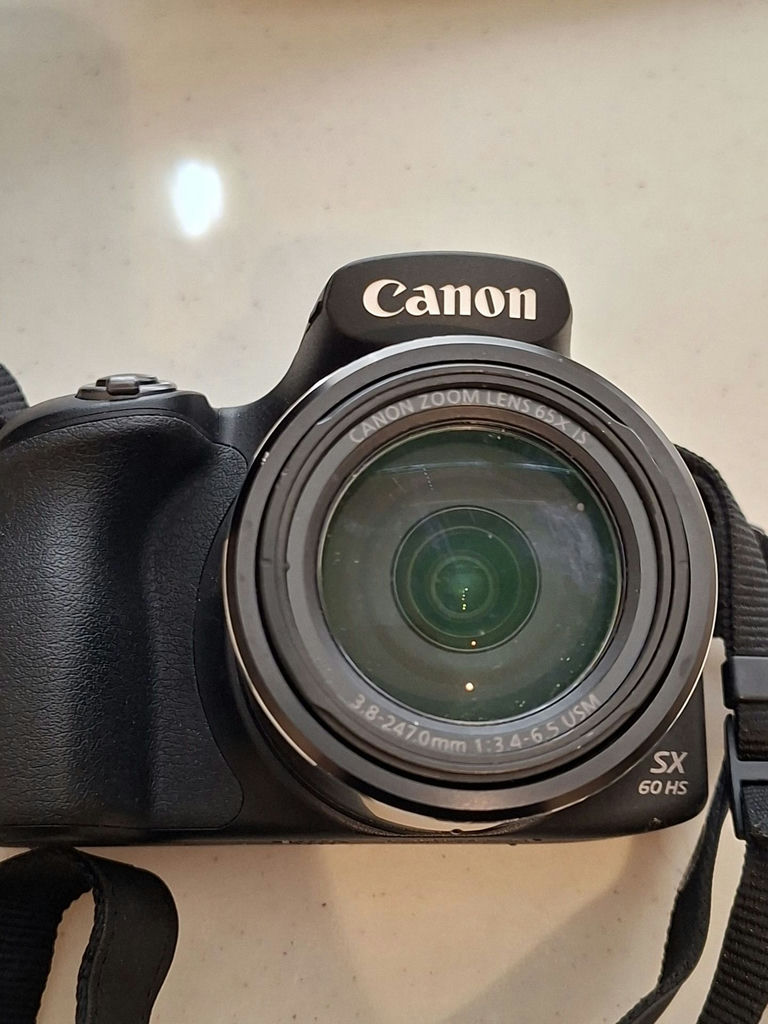 Canon PowerShot SX60 HS Camera with Charger and Carrying Case, Untested - image 7 of 9