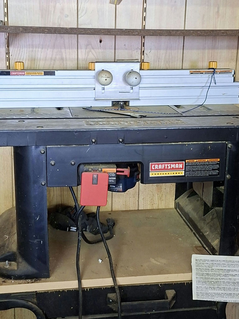 Craftsman Professional Router Table with Cabinet Stand - image 2 of 8