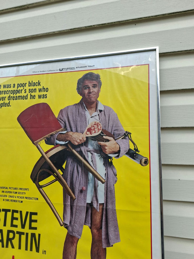 Framed Steve Martin The Jerk Movie Poster - image 2 of 7