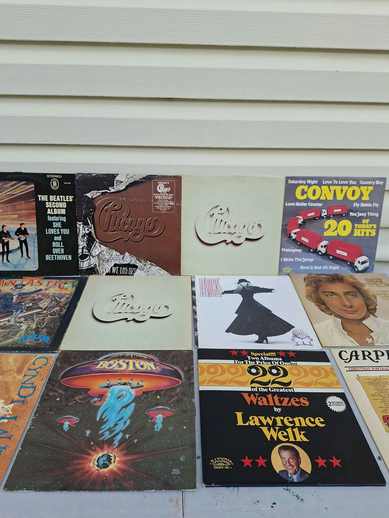 Collection of Assorted Vinyl Record Albums - image 3 of 4