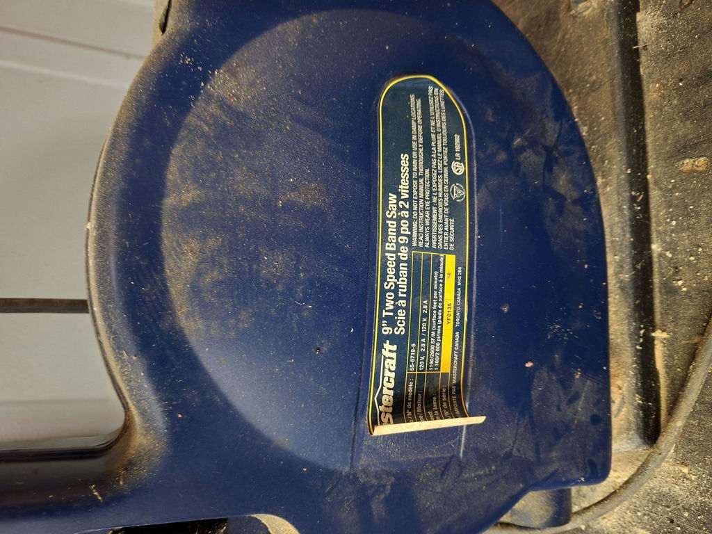 Mastercraft 9-Inch Two Speed Band Saw with Stand - image 3 of 6