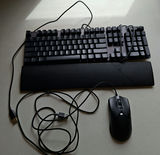 ASUS ROG Strix Scope RX Keyboard and Razer Viper Gaming Mouse - thumbnail 1 of 7