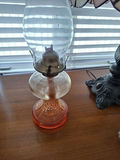 Stained Glass Table Lamp and Glass Oil Lamps - thumbnail 3 of 7