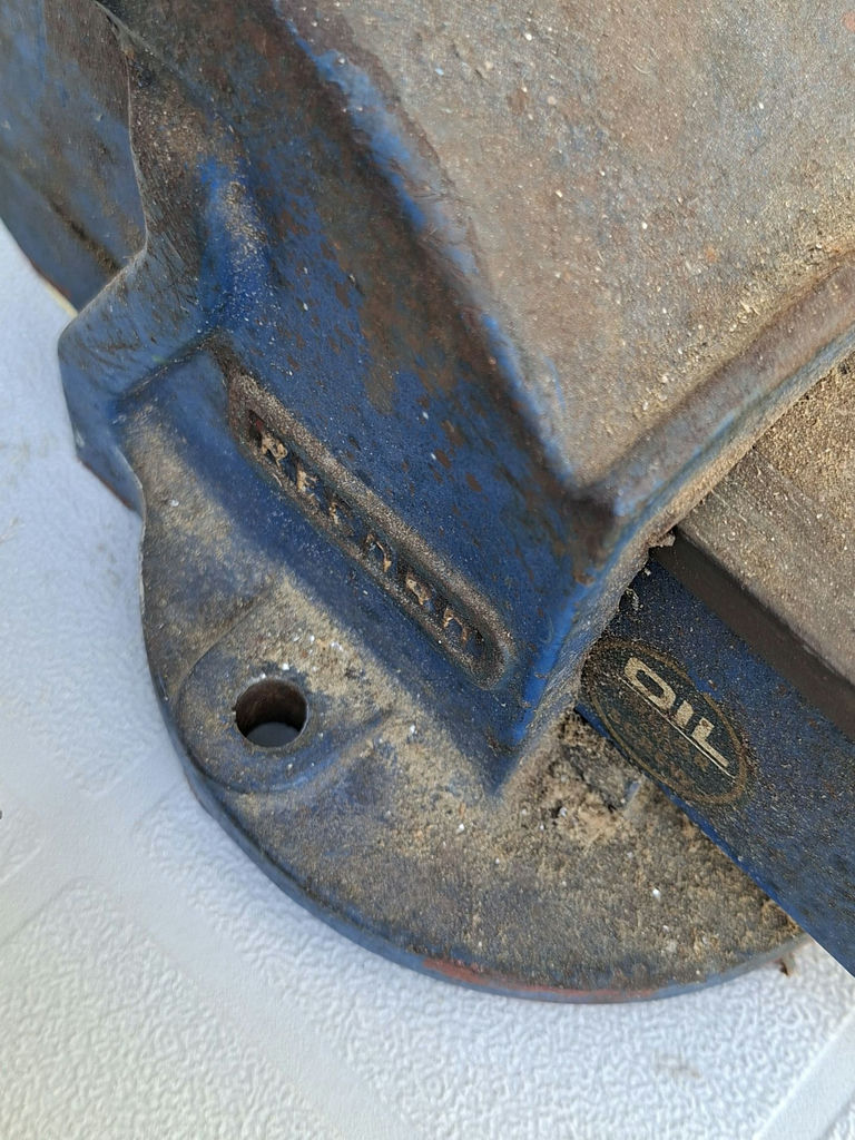 Two Bench Vises Including Record No. 2 and 3-Inch Swivel Base Vise - image 6 of 6