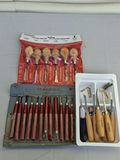 Footprint and Pyramid Wood Carving Tool Sets - thumbnail 1 of 5