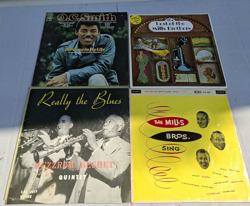 Collection of Vintage Jazz and Vocal Group Vinyl Records - image 1 of 5